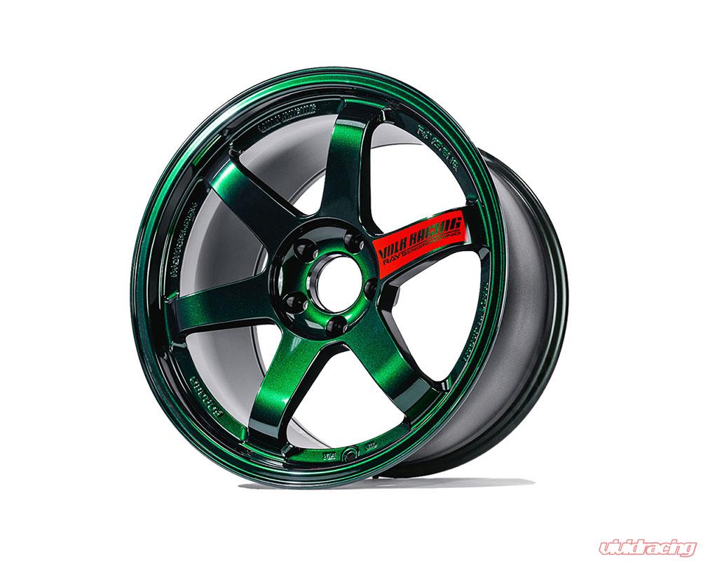 Volk Racing TE37XT M-Spec 17x8.5 -10 6x139.7 - Racing Green