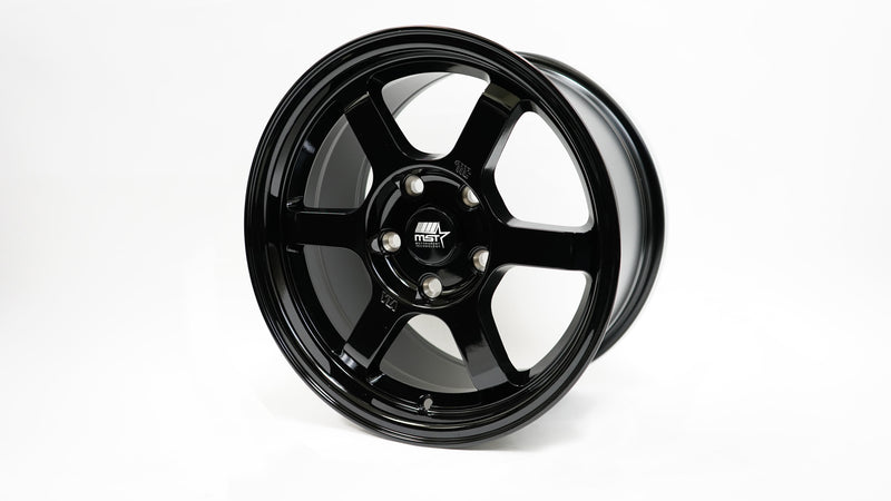 Time Attack - Glossy Black - 15x8.0 5x114.3 Offset +35