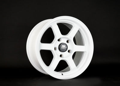 Time Attack - Glossy White - 15x8.0 5x114.3 Offset +35