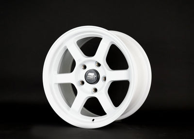 Time Attack - Glossy White - 15x8.0 5x114.3 Offset +35