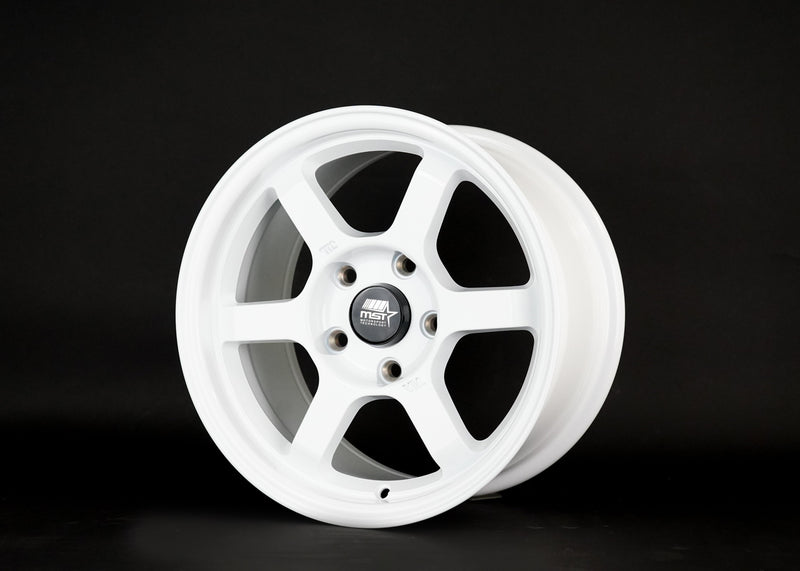 Time Attack - Glossy White - 15x8.0 5x114.3 Offset +35