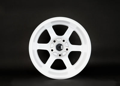 Time Attack - Glossy White - 15x8.0 5x114.3 Offset +35