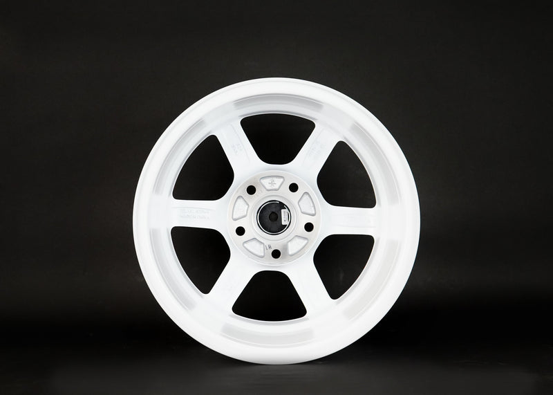 Time Attack - Glossy White - 15x8.0 5x114.3 Offset +35