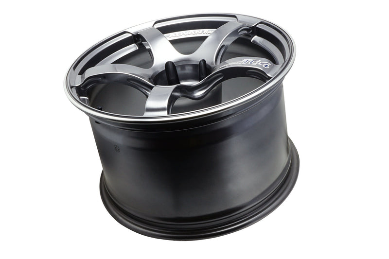 Advan Racing TC4 Racing Gunmetallic & Ring