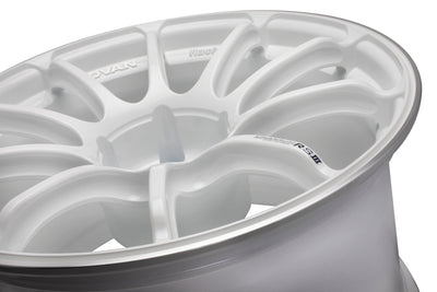 Advan Racing RSIII Racing White Metallic & Ring