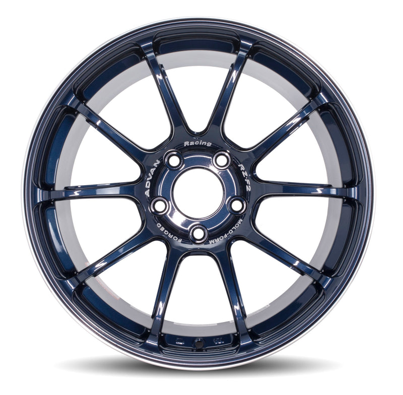 Advan Racing RZ-F2 Racing Titanium Blue & Ring