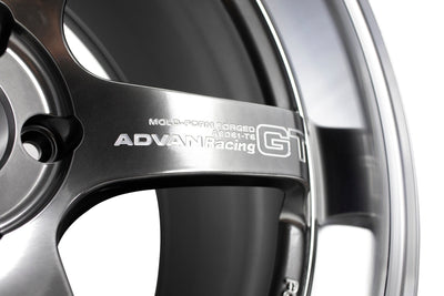 Advan Racing Advan GT for Porsche Machining Racing Hyper Black