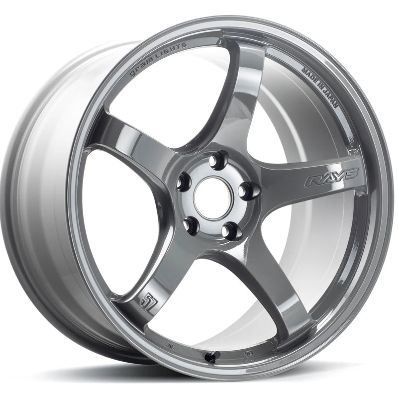 Gram Lights 57CR 18x9.5 +22 5x114.3 - Glossy Gray