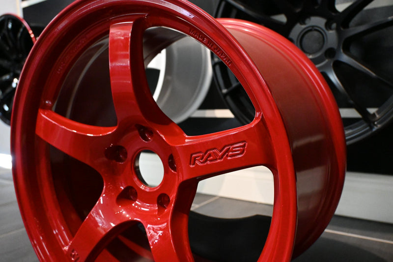 RAYS Gram Lights 57CR 18x9.5 ET38 5x114 Milano Red