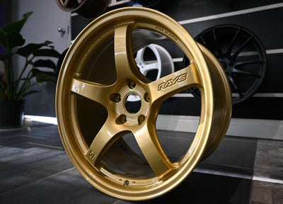 RAYS Gram Lights 57CR 18x9.5 ET38 5x114 E8 Gold