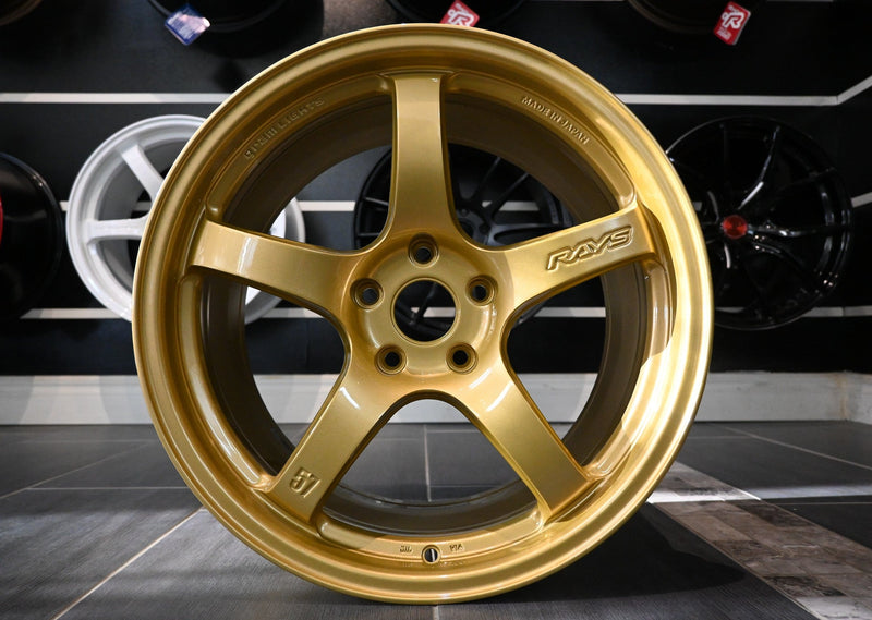 RAYS Gram Lights 57CR 18x9.5 ET38 5x114 E8 Gold