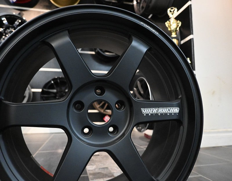 RAYS Volk Racing TE37Ultra M-Spec Flat Black