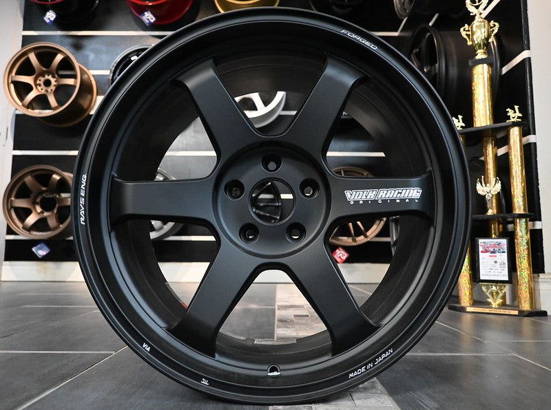 RAYS Volk Racing TE37Ultra M-Spec Flat Black