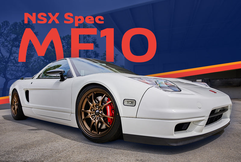 Mugen MF10 NSX NA1/NA2 Spec 17x8.5 +40 / 18x10.5 +45