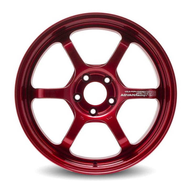 Advan Racing R6 Racing Candy Red