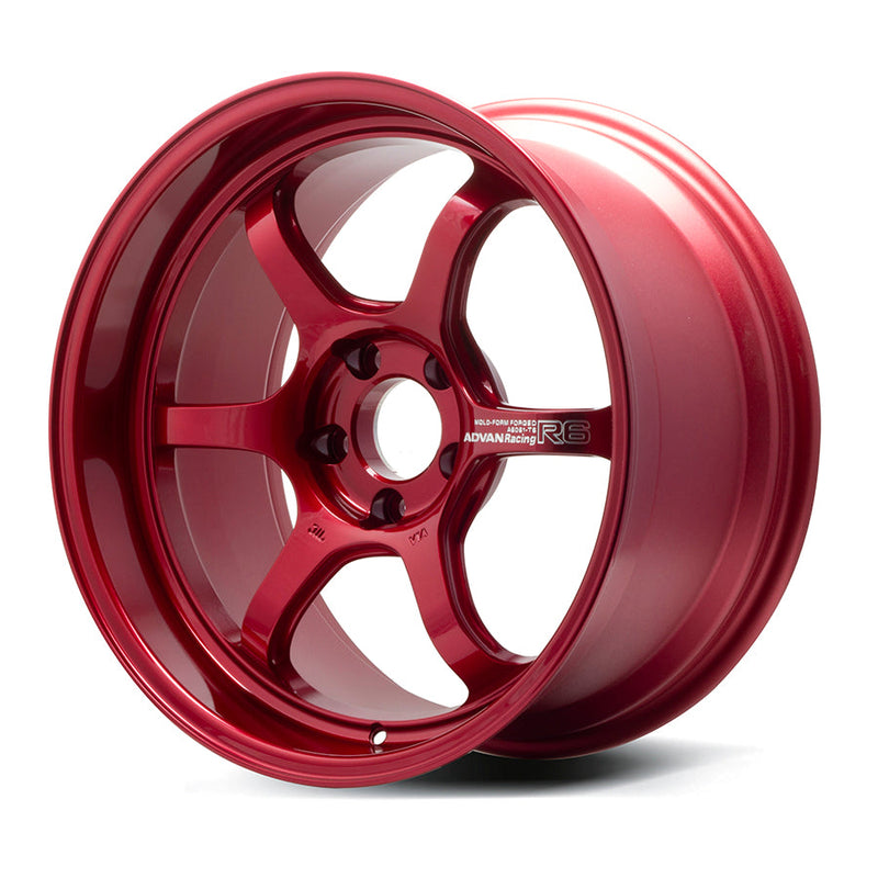 Advan Racing R6 Racing Candy Red