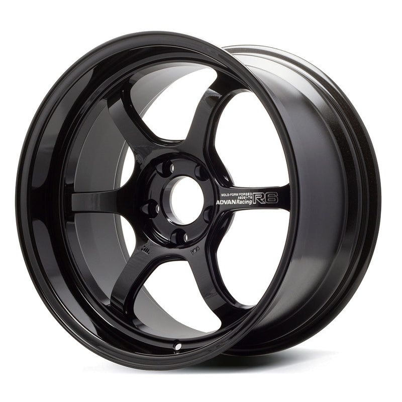 Advan Racing R6 Racing Titanium Black