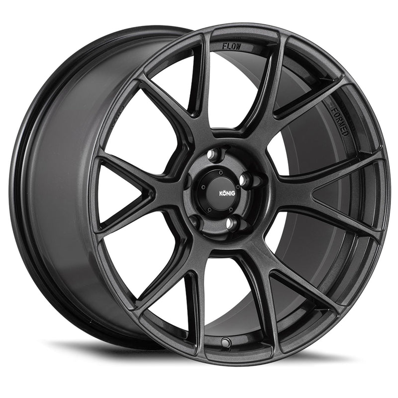 Konig Ampliform 17x8 +45 4x100 73.1CB - Dark Metallic Graphite