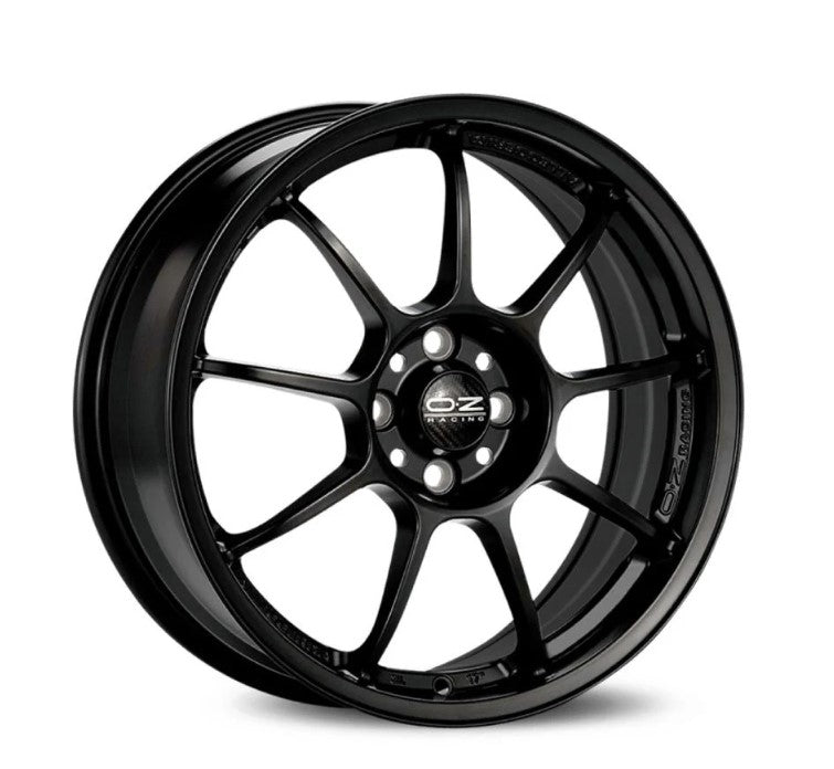 OZ Alleggerita HLT 5F 18x8.5 +55 5x114.3 75CB - Matt Black