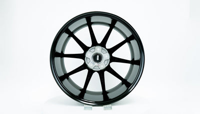 Delta - Glossy Black - 18x8.5 5X108 Offset +35