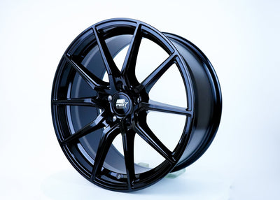 Delta - Glossy Black - 18x8.5 5x114.3 Offset +35