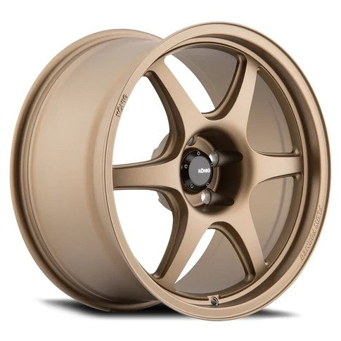 Konig Hexaform 15x8 +25 4x100 73.1CB - Matte Bronze