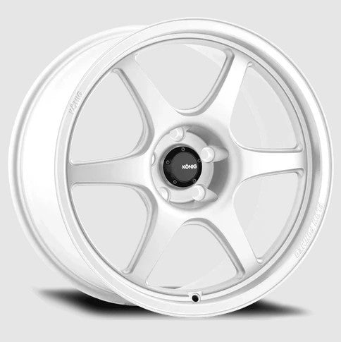 Konig Hexaform 18x8.5 +43 5x112 73.1CB - Gloss White