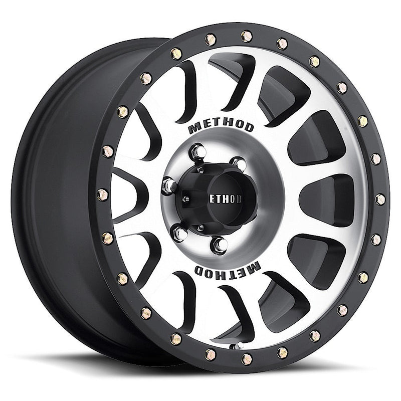 Method Race Wheels MR305 NV Machined Matte Black Lip