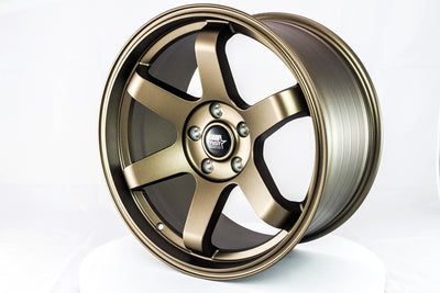 MT01 - Matte Bronze - 18x9.5 5x100 Offset +35