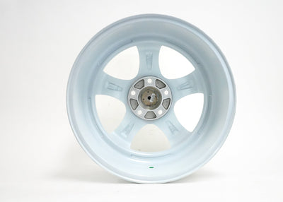 MT07 - White w/Machined Lip Gold Rivets - 18x8.5 5x114.3 Offset +20