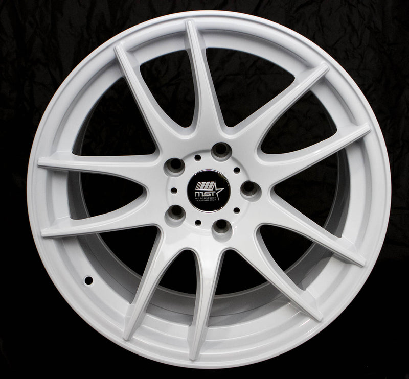 MT30 - Full Glossy White - 17x9.0 5x114.3 Offset +30