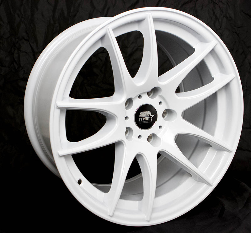 MT30 - Full Glossy White - 17x9.0 5x114.3 Offset +30