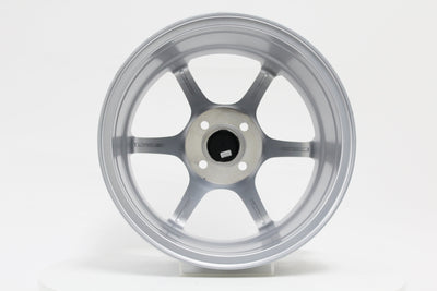 MT40 - Glossy Silver - 15x6.5 4X100 Offset +38