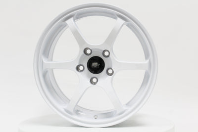 MT40 - Glossy White - 16X7.0 5X114.3 Offset +38