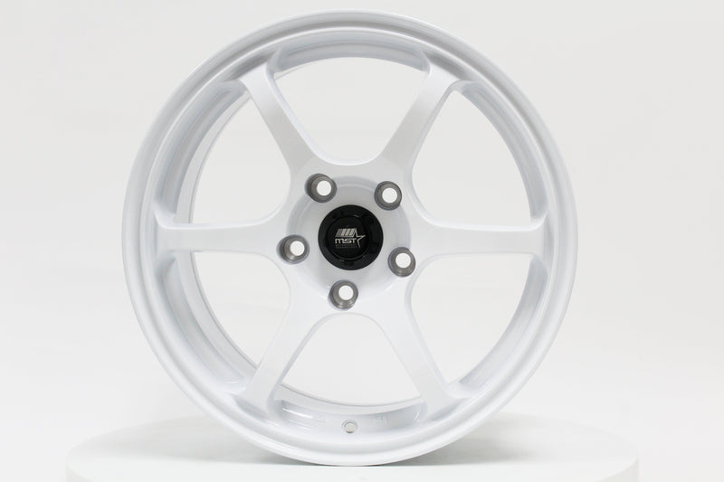 MT40 - Glossy White - 16X7.0 5X114.3 Offset +38