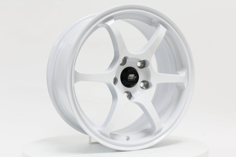 MT40 - Glossy White - 16X7.0 5X114.3 Offset +38