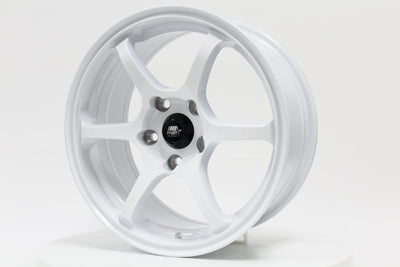 MT40 - Glossy White - 16X7.0 5X114.3 Offset +38