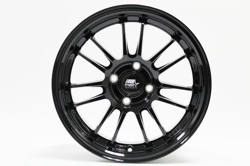 MT45 - Glossy Black - 15X7.0 4X100 Offset +35