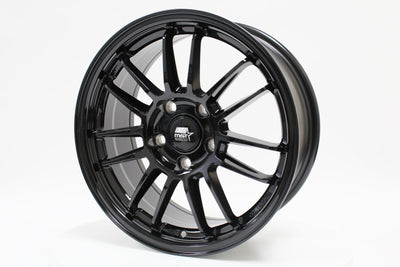 MT45 - Glossy Black - 16X7.0 5X114.3 Offset +35