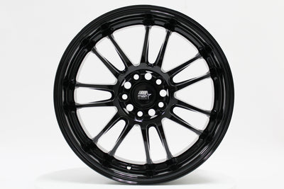 MT45 - Glossy Black - 18X8.5 5X114.3 Offset +38