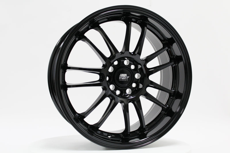 MT45 - Glossy Black - 18X8.5 5X114.3 Offset +38