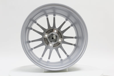 MT45 - Glossy Silver - 15X7.0 4X100 Offset +35