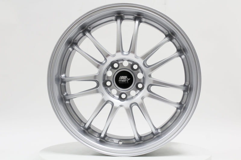 MT45 - Glossy Silver - 18X8.5 5X100 Offset +38