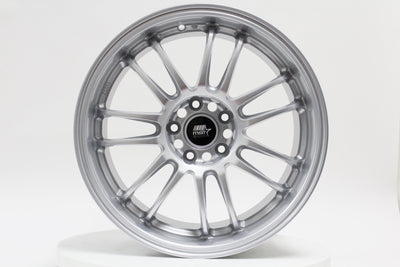 MT45 - Glossy Silver - 18X9.5 5X114.3 Offset +38