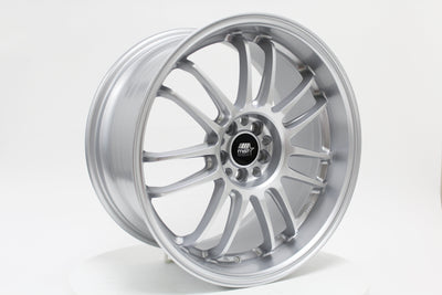 MT45 - Glossy Silver - 18X9.5 5X100 Offset +38