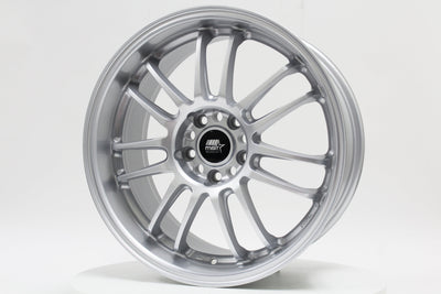 MT45 - Glossy Silver - 18X8.5 5X100 Offset +38