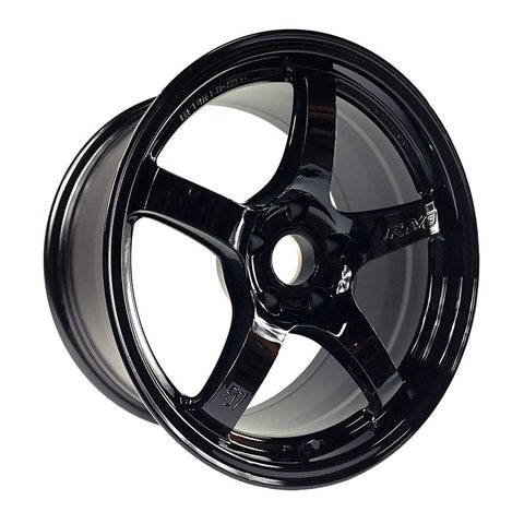 Gram Lights 57CR 18x8.5 +45 5x100 - Gloss Black