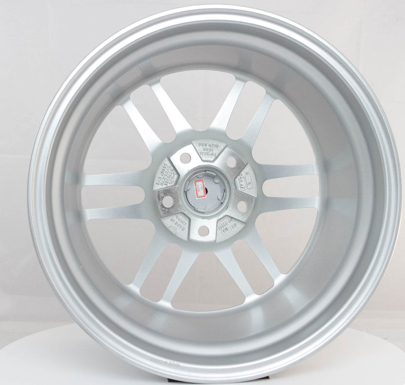 Suzuka - Space Silver - 17x9.5 5x114.3 Offset +20