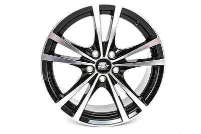 Saber - Glossy Black w/Machined Face - 16x7.0 5x114.3 Offset +45