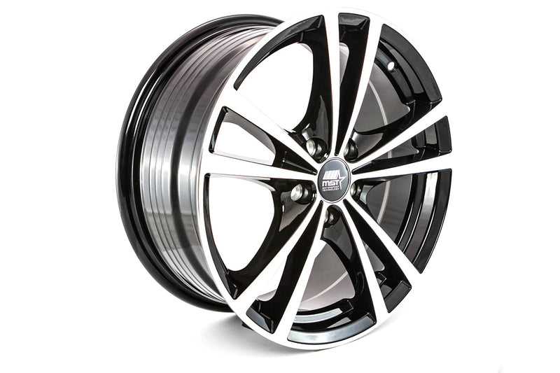 Saber - Glossy Black w/Machined Face - 16x7.0 5x115 Offset +45